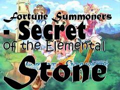 Box art for Fortune Summoners - Secret of the Elemental Stone