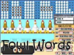 Box art for Fowl Words