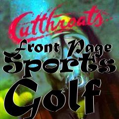 Box art for Front Page Sports - Golf