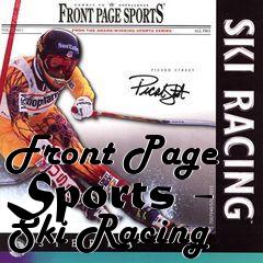 Box art for Front Page Sports - Ski Racing