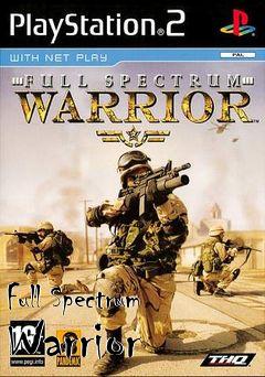 Box art for Full Spectrum Warrior