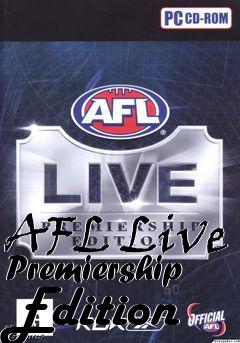 Box art for AFL Live Premiership Edition