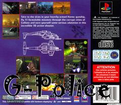 Box art for G-Police