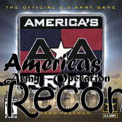 Box art for Americas Army - Operation Recon