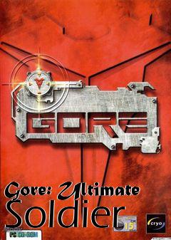 Box art for Gore: Ultimate Soldier