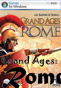 Box art for Grand Ages: Rome