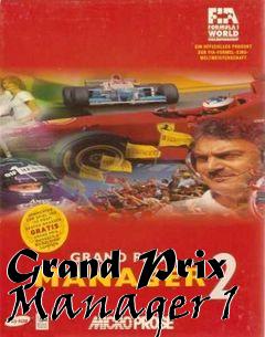 Box art for Grand Prix Manager 1