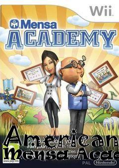 Box art for American Mensa Academy