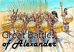 Box art for Great Battles of Alexander