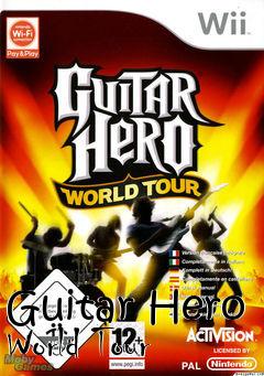 Box art for Guitar Hero World Tour