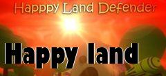 Box art for Happy land