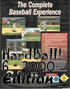Box art for HardBall! 6 - 2000 Edition