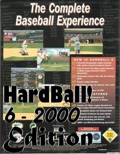 Box art for HardBall! 6 - 2000 Edition