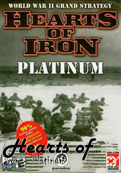 Box art for Hearts of Iron - Platinum