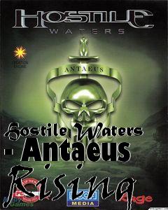 Box art for Hostile Waters - Antaeus Rising