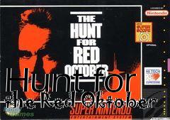 Box art for Hunt for the Red Oktober