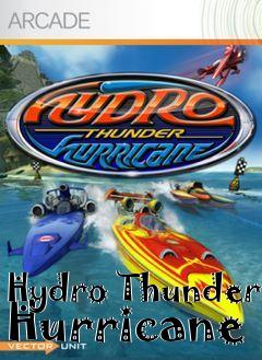 Box art for Hydro Thunder Hurricane