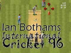 Box art for Ian Bothams International Cricket 96