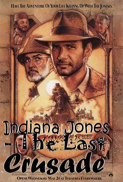Box art for Indiana Jones - The Last Crusade
