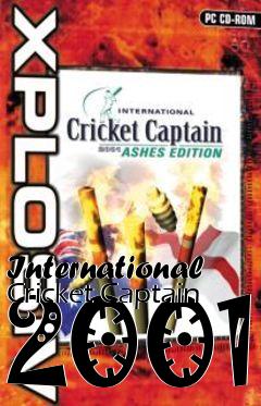 Box art for International Cricket Captain 2001