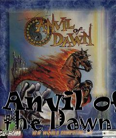 Box art for Anvil of the Dawn