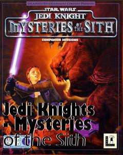 Box art for Jedi Knights - Mysteries of the Sith