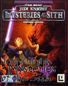 Box art for Jedi Knights - Mysteries of the Sith