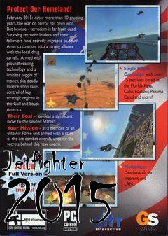 Box art for Jetfighter 2015