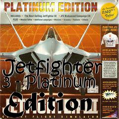 Box art for Jetfighter 3 - Platinum Edition