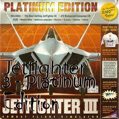 Box art for Jetfighter 3 - Platinum Edition