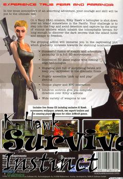 Box art for K-Hawk - Survival Instinct