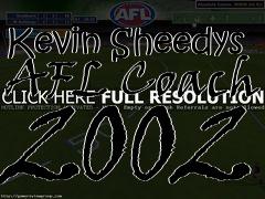 Box art for Kevin Sheedys AFL Coach 2002