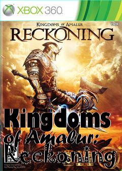 Box art for Kingdoms of Amalur: Reckoning