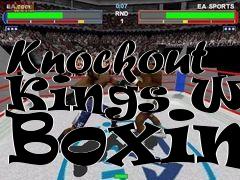 Box art for Knockout Kings Web Boxing