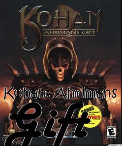 Box art for Kohan: Ahrimans Gift