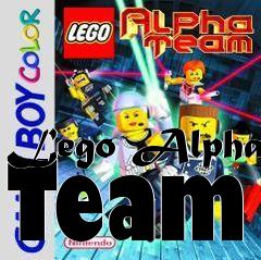 Box art for Lego Alpha Team