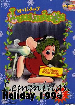 Box art for Lemmings, Holiday 1994