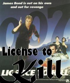 Box art for License to Kill