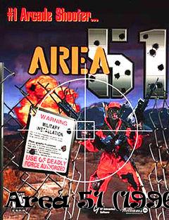 Box art for Area 51 (1996)