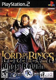 Box art for Lord of the Rings: Return of the King