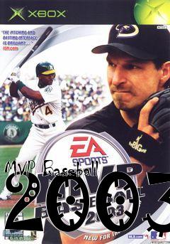 Box art for MVP Baseball 2003