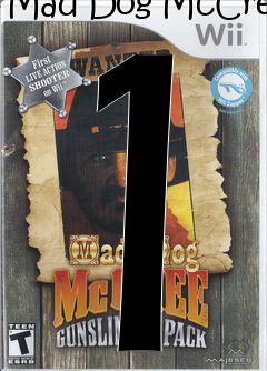 Box art for Mad Dog McCree 1