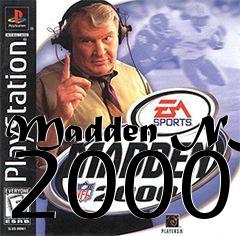 Box art for Madden NFL 2000