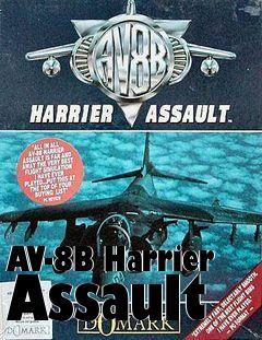 Box art for AV-8B Harrier Assault