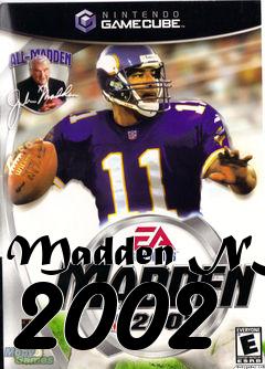 Box art for Madden NFL 2002