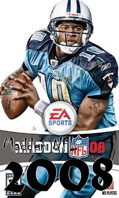 Box art for Madden NFL 2008