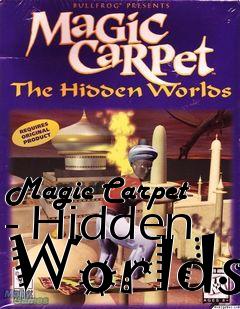 Box art for Magic Carpet - Hidden Worlds