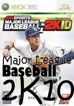 Box art for Major League Baseball 2K10