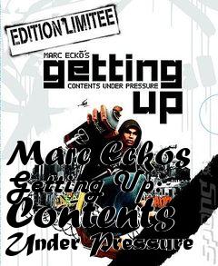 Box art for Marc Eckos Getting Up: Contents Under Pressure