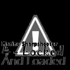 Box art for Marine Sharpshooter 4 - Locked And Loaded